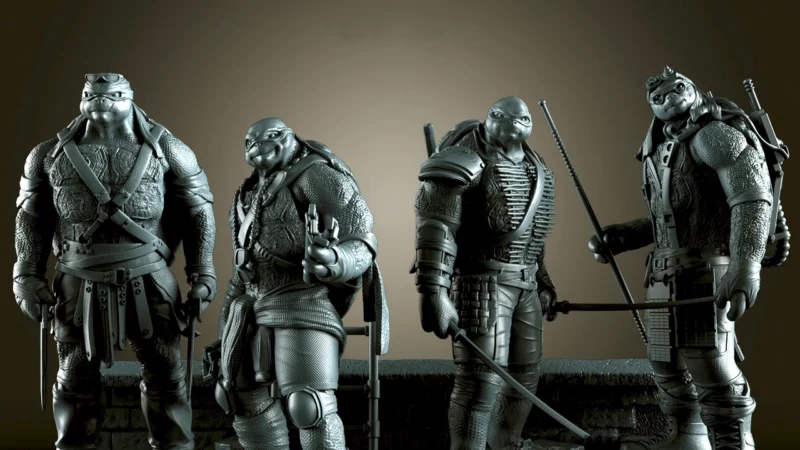 TMNT Ninja Turtles 4 Heroes - Image 2