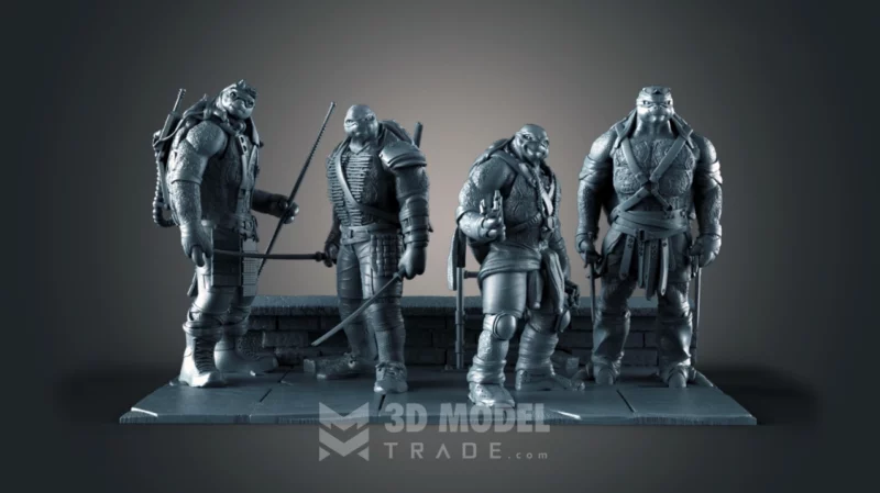 TMNT Ninja Turtles 4 Heroes - Image 4