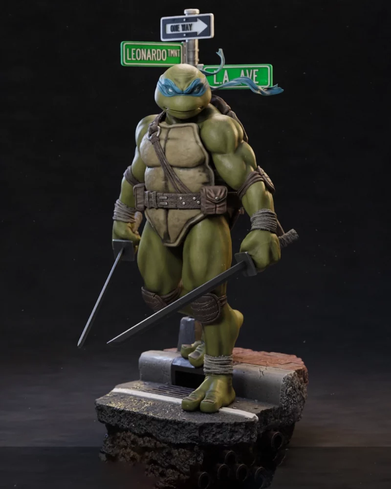 Leonardo 3D Model Figure - Ninja Turtles - Image 2