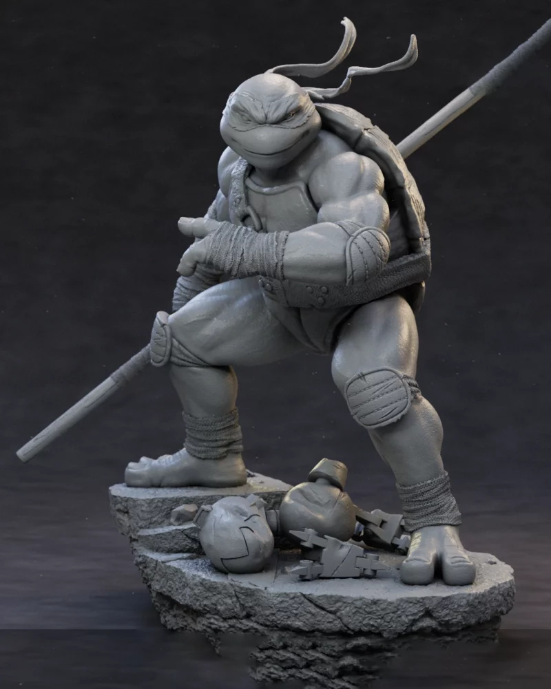 Donatello 3D Model Figure – Ninja Turtles - Image 9
