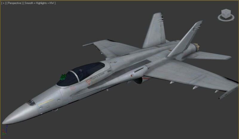 FA-18C HORNET+COCKPIT - Image 2