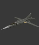 MIG-23 FLOGGER+COCKPIT