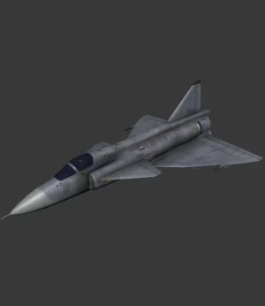 SAAB-37 VIGGEN+COCKPIT