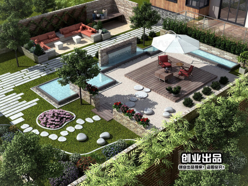GARDEN SCENE-16 - Image 2