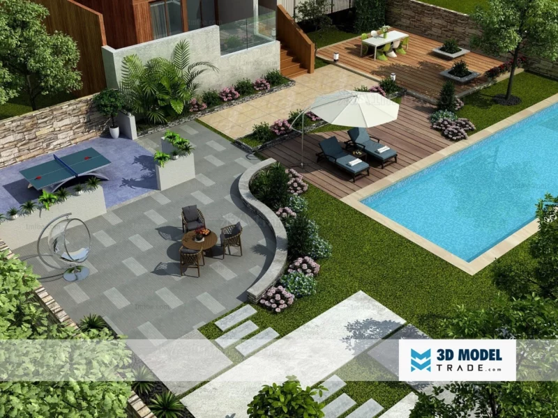 GARDEN SCENE-22 - Image 2