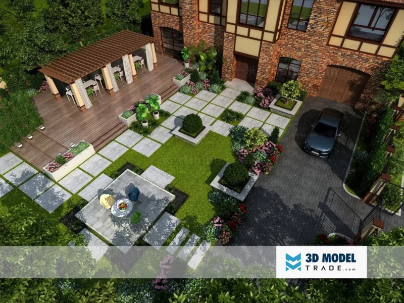 GARDEN SCENE-24 - Image 2