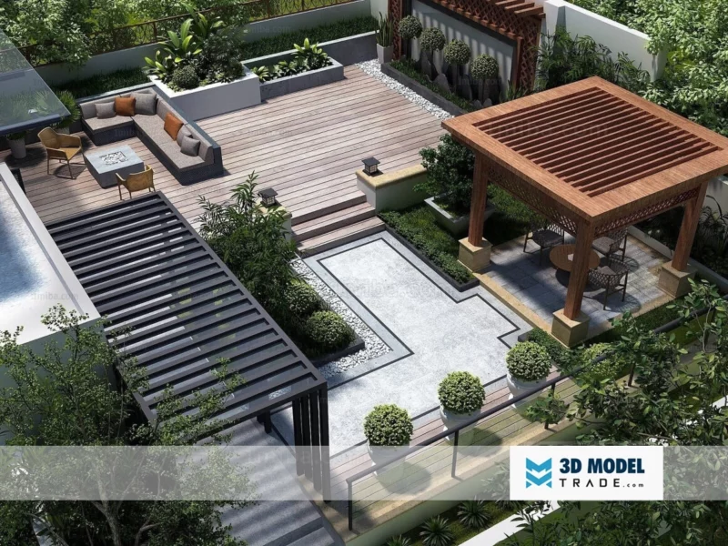GARDEN SCENE-29 - Image 2