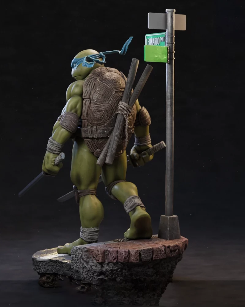 Leonardo 3D Model Figure - Ninja Turtles - Image 4