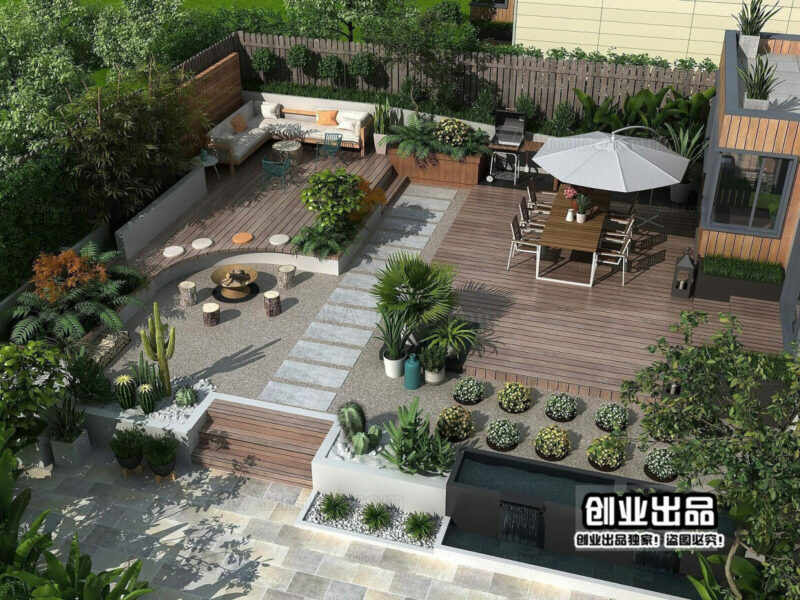 GARDEN SCENE-3 - Image 2