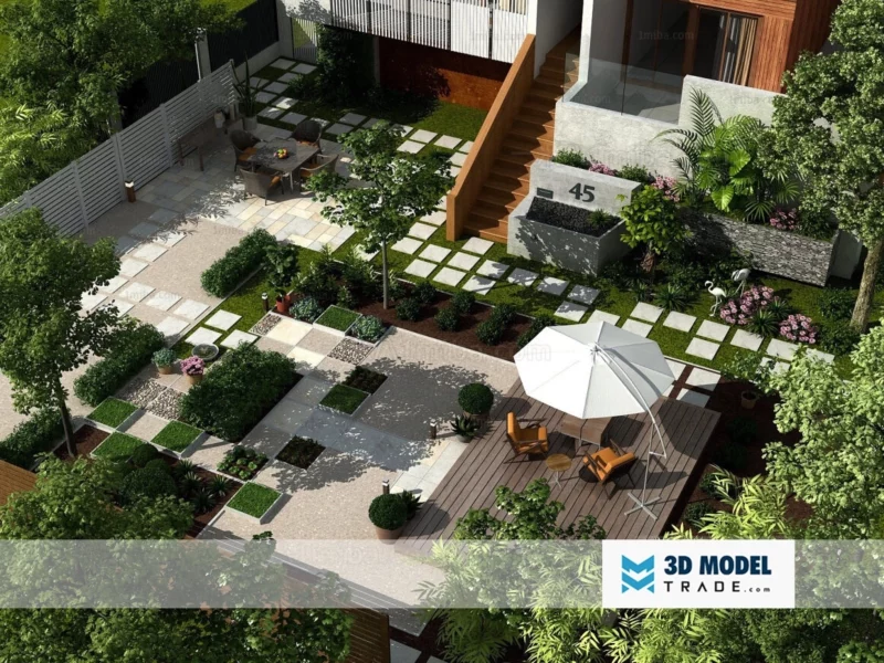 GARDEN SCENE-30 - Image 2