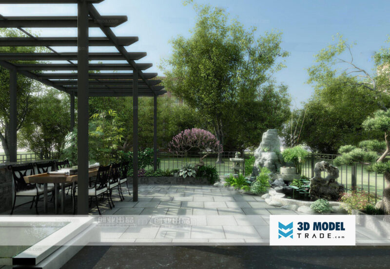 GARDEN SCENE-32 - Image 2