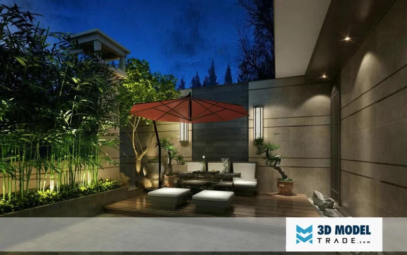 GARDEN SCENE-38 - Image 2
