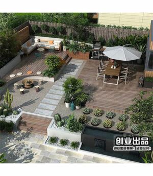 GARDEN SCENE-3