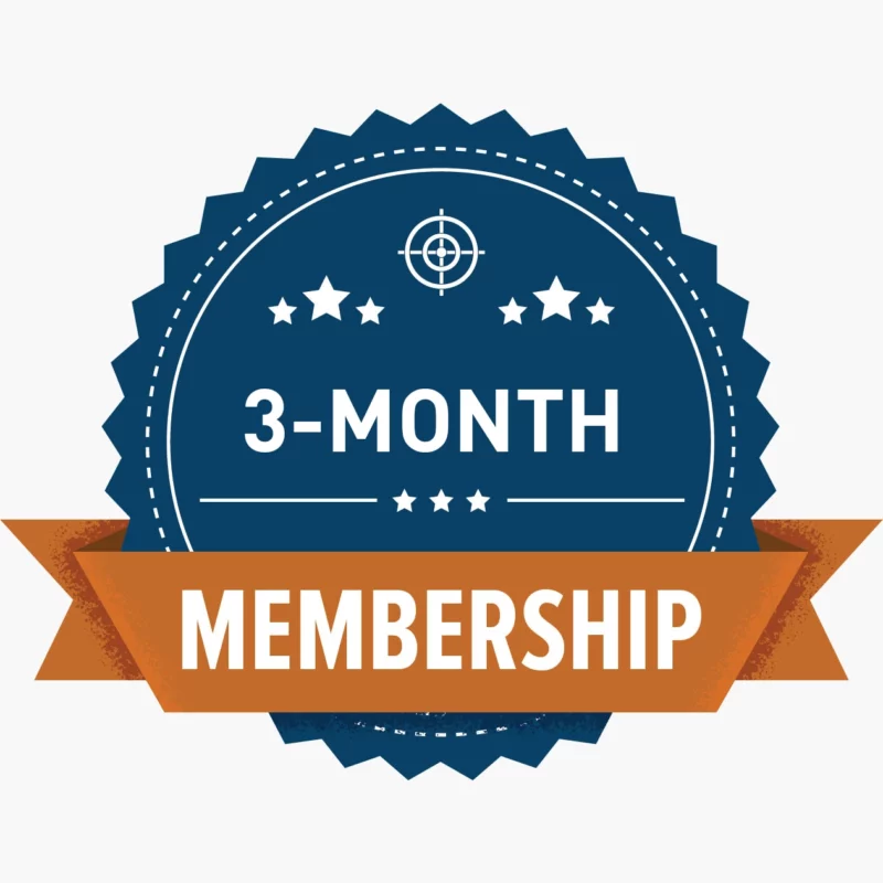 3 Month Membership