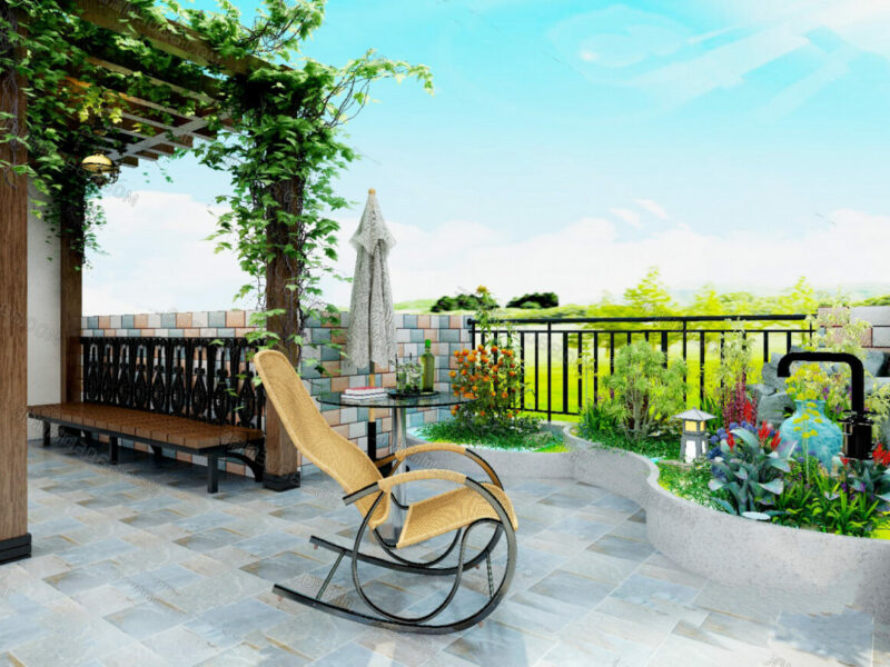 GARDEN SCENE-44 - Image 2