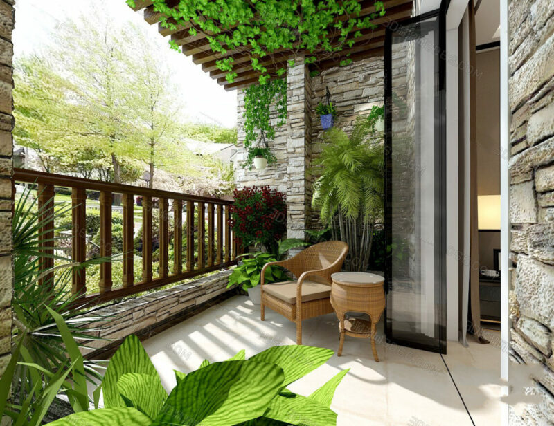 GARDEN SCENE-46 - Image 2