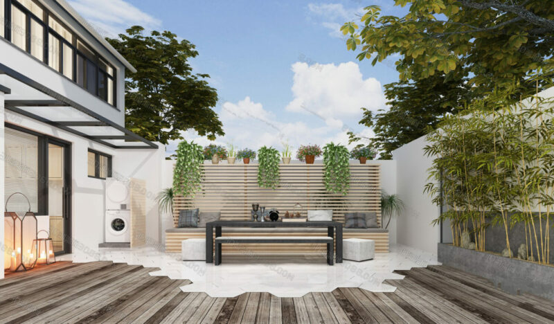 GARDEN SCENE-53 - Image 2