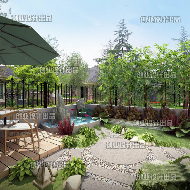 GARDEN SCENE-78 - Image 2
