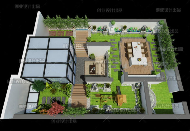GARDEN SCENE-84 - Image 2
