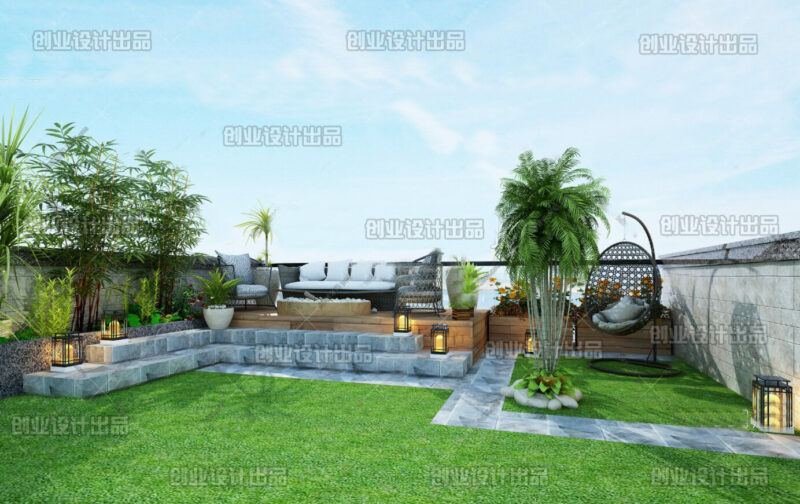 GARDEN SCENE-85 - Image 2