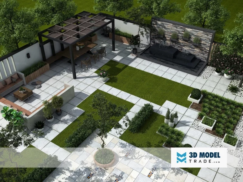 GARDEN SCENE-9 - Image 2