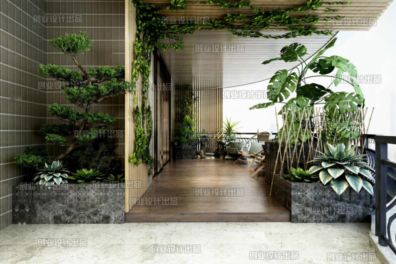 GARDEN SCENE-90 - Image 2
