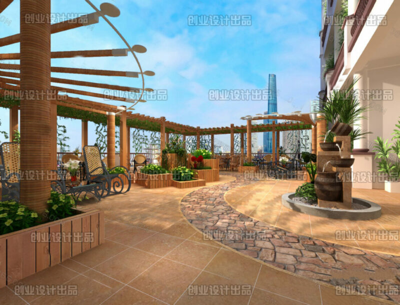 GARDEN SCENE-93 - Image 2