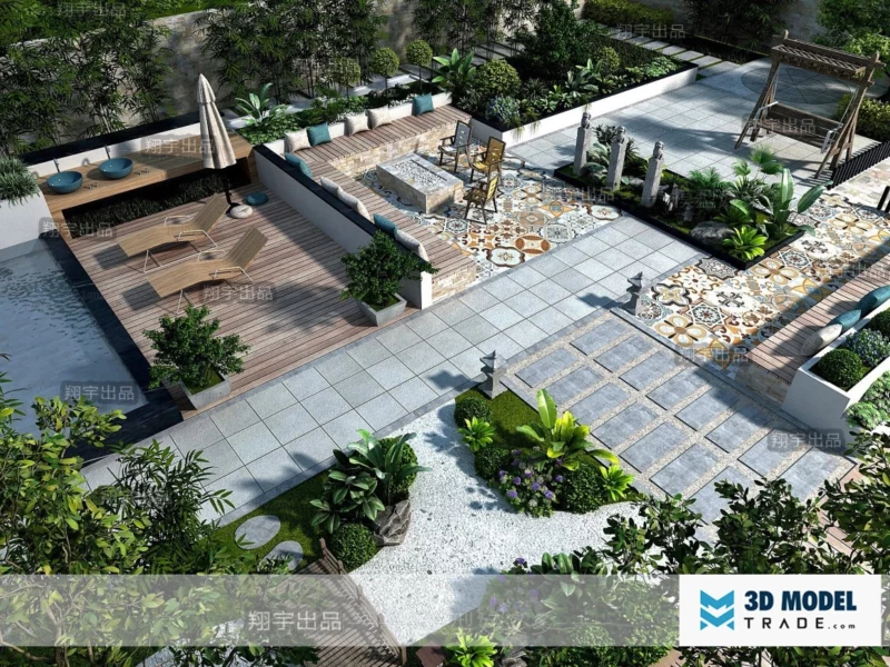 GARDEN SCENE-95 - Image 2