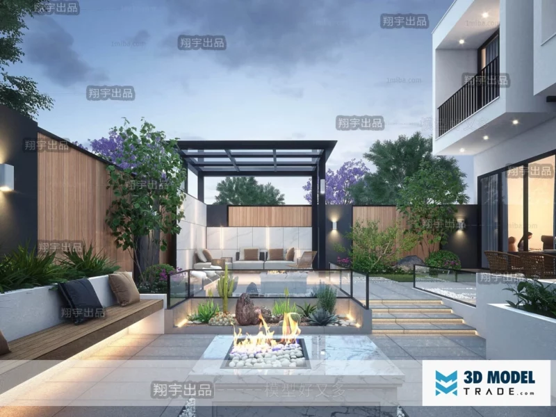 GARDEN SCENE-96 - Image 2