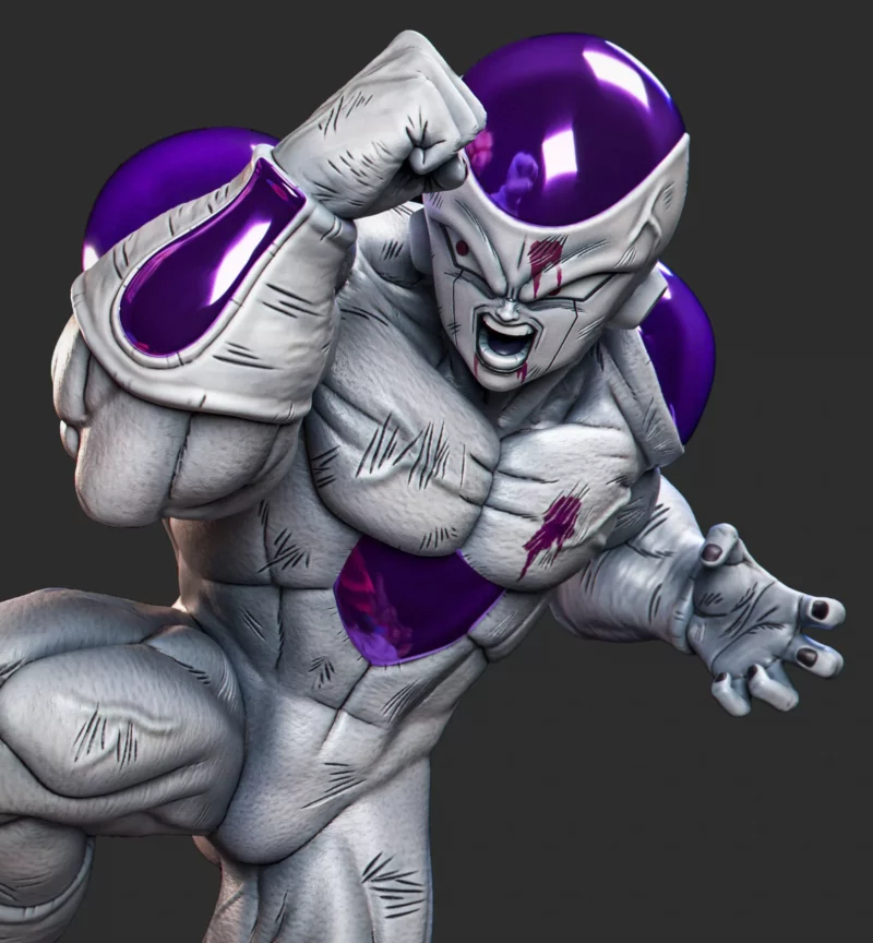 Goku vs Freezer Diorama 3d Models - Image 4