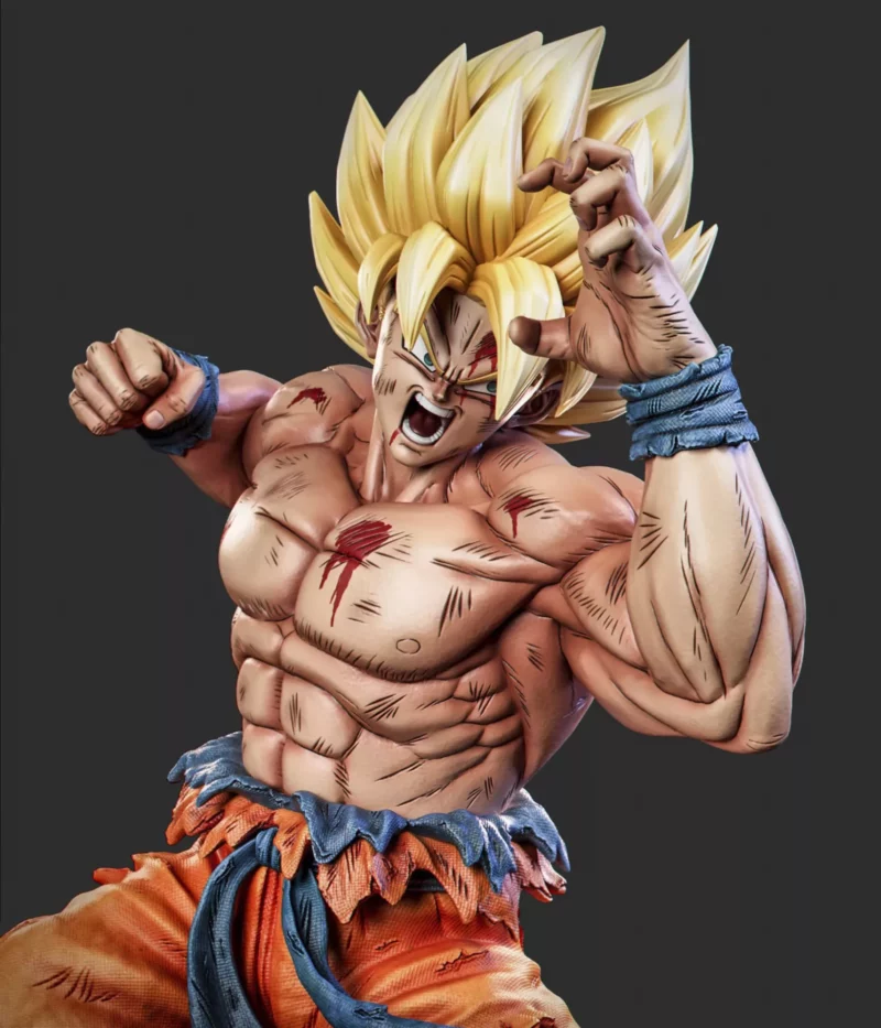 Goku vs Freezer Diorama 3d Models - Image 5