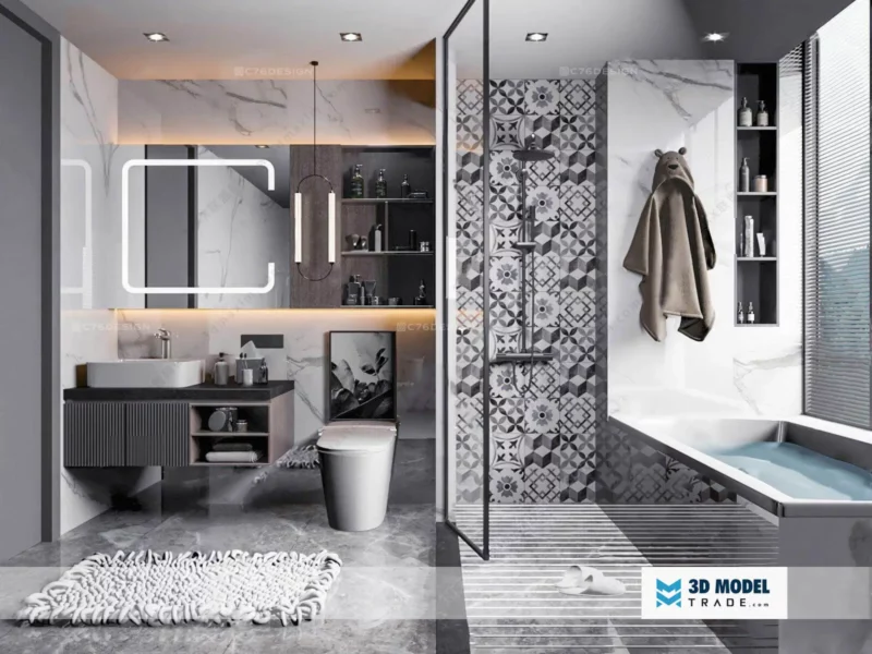MODERN BATHROOM-15 - Image 2