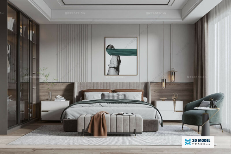 MODERN BEDROOM-17 - Image 2