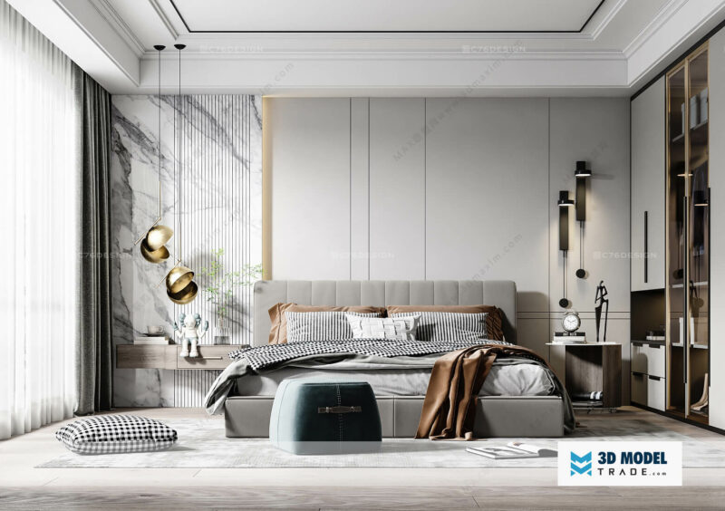 MODERN BEDROOM-26 - Image 2