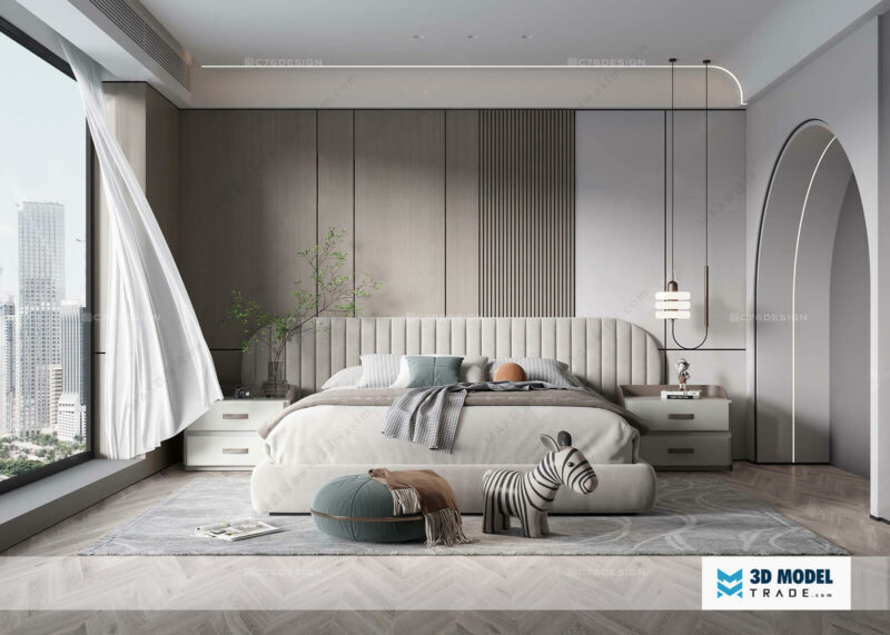 MODERN BEDROOM-48 - Image 2