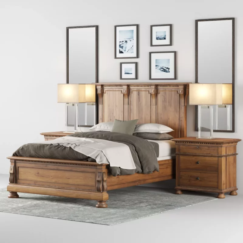 Restoration Hardware ST JAMES PANEL BED - Image 2