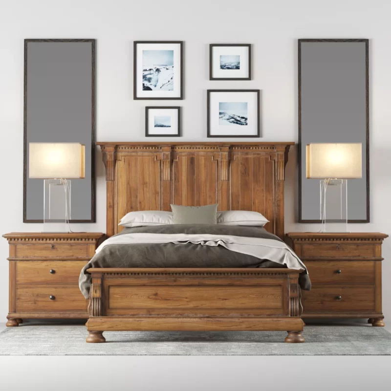 Restoration Hardware ST JAMES PANEL BED - Image 3