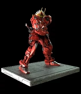 Shingen Takeda Gundam Statue