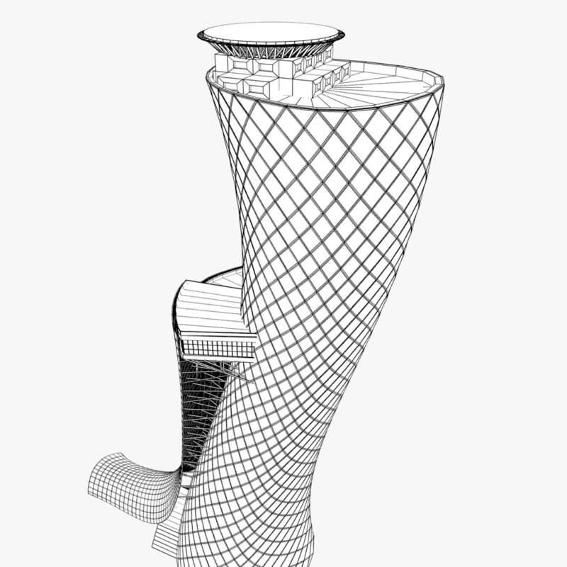 Abu Dhabi Buildings 3D models - Image 16