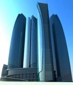 Abu Dhabi Buildings 3D models