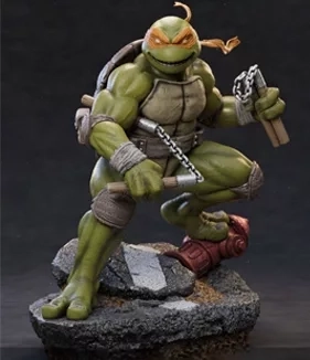 Michelangelo 3D Model Figure - Ninja Turtles