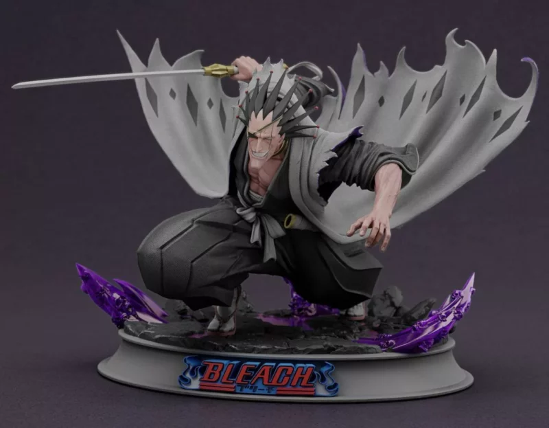 Zaraki Kenpachi Bleach in Action - Image 2