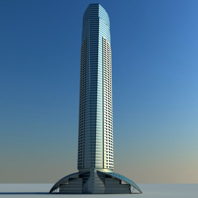 Abu Dhabi Buildings 3D models - Image 21