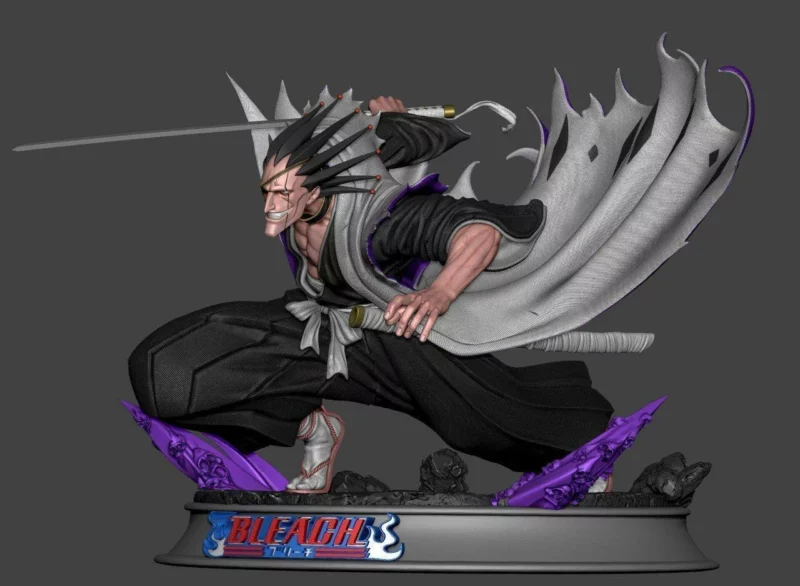 Zaraki Kenpachi Bleach in Action - Image 5